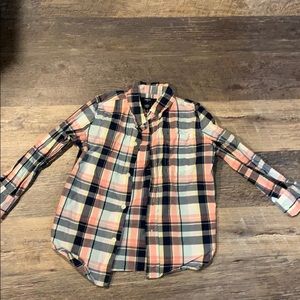 🎀4for$20🎀Plaid long sleeve button up. Used